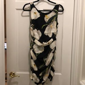 Dolce ruched silk dress